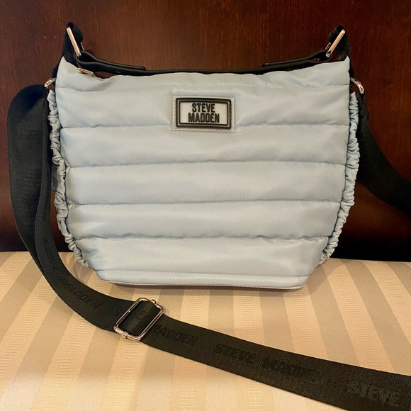 Steve Madden Handbags - Steve Madden Blue North Crossbody Bag